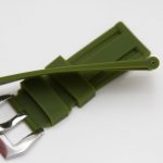 Panerai Green Camo Rubber Strap Green