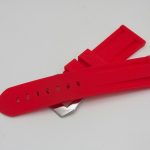 Panerai Red Rubber Strap Red