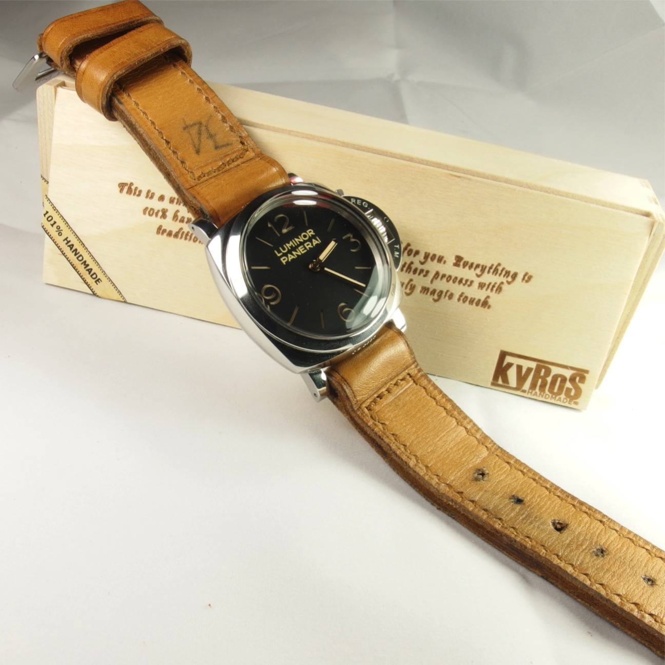Panerai Strap Review Kyros Handmade Project 74 Panerai Central