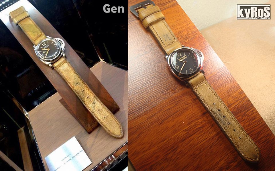 Panerai Strap Review - Kyros Handmade Project 74 - Panerai Central