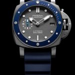 PAM959 Blue Ceramic Submersible
